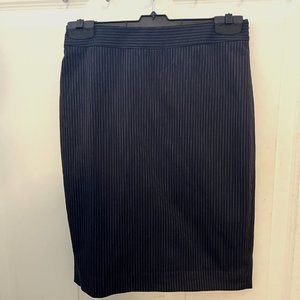 Ann Taylor Suit Pencil  Skirt - Navy